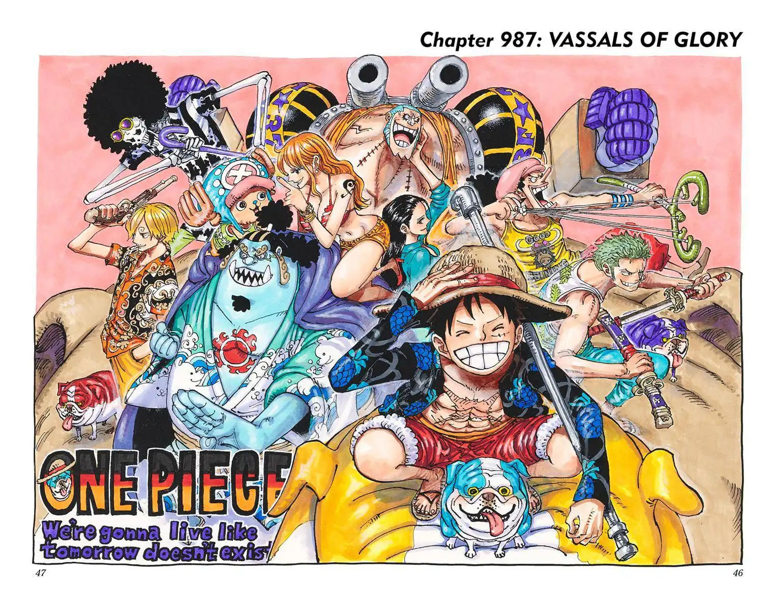 One Piece - Digital Colored Comics Chapter 987 1